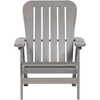 Teal Island Designs Dylan Gray Wash Wood Porch or Patio Adirondack Chairs Set of 2 - 3 of 4