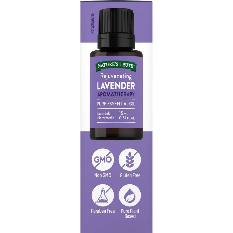 Nature&#39;s Truth Lavender Aromatherapy Essential Oil - 0.51 fl oz, 3 of 7