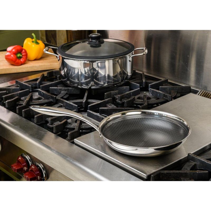 Frieling Black Cube Quick Release Fry Pan, Stainless Steel, 2 of 4