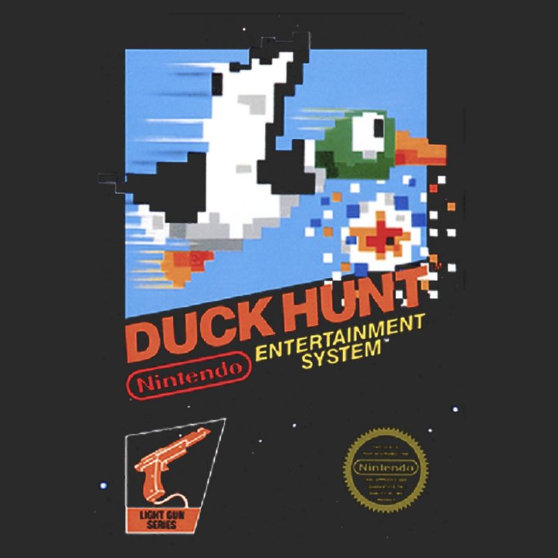 Men's Nintendo NES Duck Hunt Pull Over Hoodie, 2 of 5