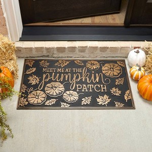 The Lakeside Collection Pumpkin Patch Set of 2 Stair Treads or Doormat - Set of 2 Stair Treads - 1 of 4