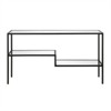 55" Modern Black Bronze Console Table - Henn&Hart - 3 of 4