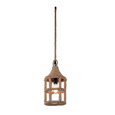 CWI Lighting Padma 1 Light Down Mini Pendant With Black Finish