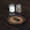 Sawyer Mill Wyatt Stenciled Bear Jute Trivet 8" VHC Brands - 4 of 4