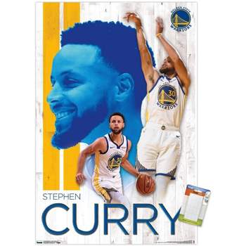 Trends International NBA Golden State Warriors - Stephen Curry 19 Unframed Wall Poster Prints