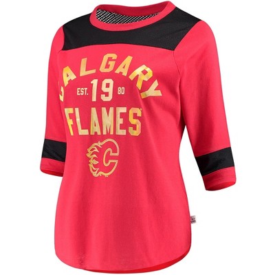 Touch Womens Calgary Flames Graphic T-Shirt