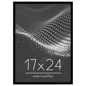 Americanflat Poster Frame - Perfect for Photos and Artwork - Black - 1 of 4