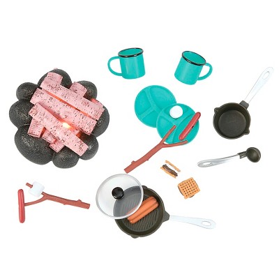 Our Generation Around the Campfire Camping Accessory Set for 18" Dolls