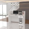 FUFU&GAGA Reception Table Modern Design Desk With Drawer - 2 of 4