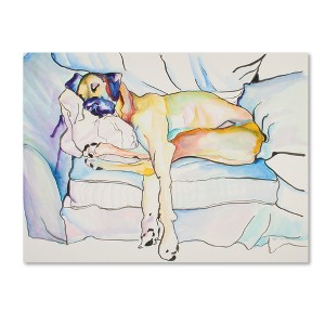 Pat Saunders-White 'Sleeping Beauty' Canvas Art - 1 of 1