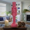 HGTV Home Collection Resin Christmas Themed Nut Cracker, Polyresin and Stone Powder, Pink, 24in - 2 of 3