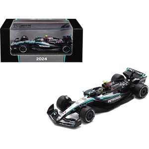 Mercedes-AMG F1 W15 E Performance #44 Lewis Hamilton "Petronas" F1 "Bahrain GP" (2024) 1/64 Diecast Model Car by Spark - 1 of 4