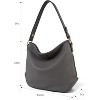 Purses and Handbags Classic Top Handle Shoulder Satchel Bags with Detachable Strap - 2 of 4