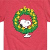 Boys' - Peanuts - Holiday Short Sleeve Graphic T-Shirt - 2 of 4