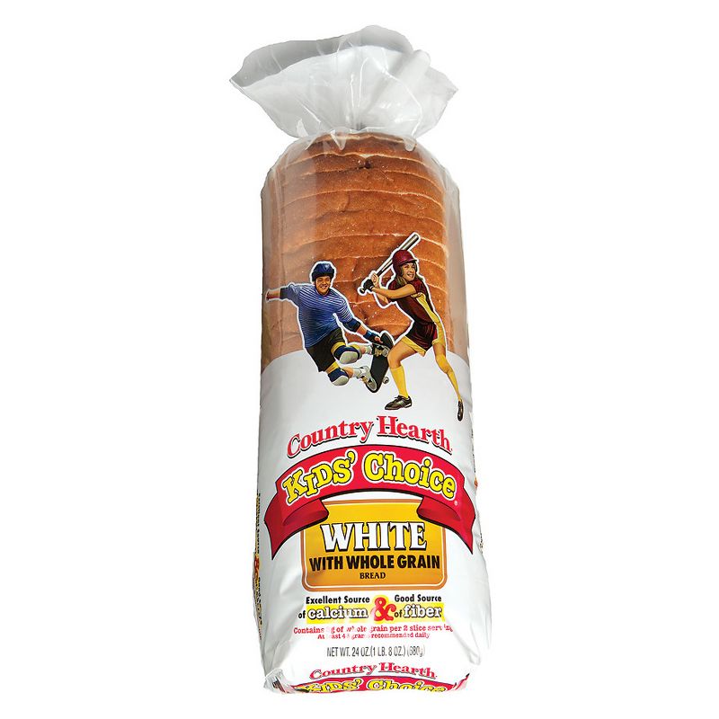 Country Hearth Kids Choice Whole Grain White Bread - 24oz, 1 of 6