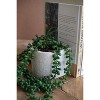 Decorative White Concrete Bookend Pots – 2x Set of 4 - 4" Tall by Kalalou - 3 of 4