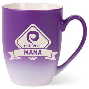 100 North Magic Potion 10 Ounce Purple and White Two Toned Ombre, Comfortably Fits Your Hands, Ceramic Tea Coffee Cup Mug, Potion Of Mana - 1 of 1