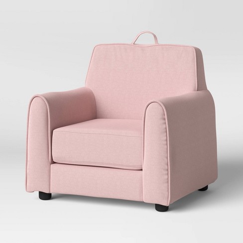 Upholstered Kids Chair Pink Pillowfort