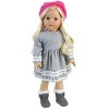 Sophia’s Doll Dress, Leggings, Hat, and Scarf Set for 18" Dolls - 3 of 4
