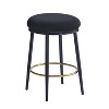Okak 24.75" Modern Counter Height Bar Stools with Sponge Cushion Set of 2/4, Modern Counter Stools, Accent Chair for Kitchen, Dining Room - 4 of 4