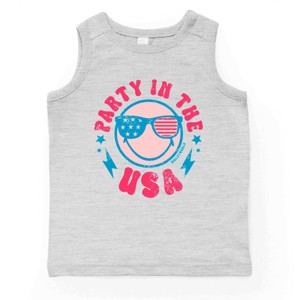 The Juniper Shop SmileyWorld Party In The USA Youth Tank Top - 1 of 4
