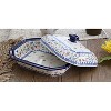 Blue Rose Polish Pottery 662 Ceramika Artystyczna Medium Covered Baker - 3 of 4