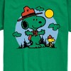 Boys' - Peanuts - Snoopy Outdoor Short Sleeve Graphic T-Shirt - 2 of 4