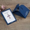 Anna-Kaci Purple Lavender Rhinestone Celtic Cross Necklace with Message Card & Envelope Jewelry Gift - 4 of 4