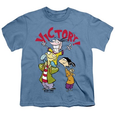 Boys' Short Sleeve Ed Edd N Eddy Victory T-Shirt