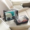 2 Car Pouch Organizers - Brightroom™: Black Automotive Interior Accessories, Zipper Pouch for Car Organization - 3 of 3