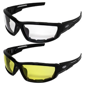2 Pairs of Global Vision Eyewear Sly Safety Motorcycle Glasses - 1 of 4