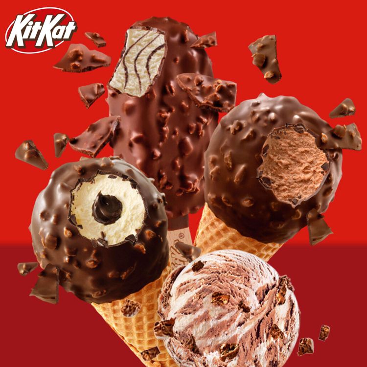 Kit-Kat Ice Cream Cone - 8ct/36.8 fl oz, 2 of 15