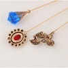 Anna-Kaci Classic Vintage 3Pcs Hat Pin Set with Rhinestone Teardrop and Pearl Accents for Scarves Lapels and Hat Accessories - 3pcs Rhinestone - 4 of 4