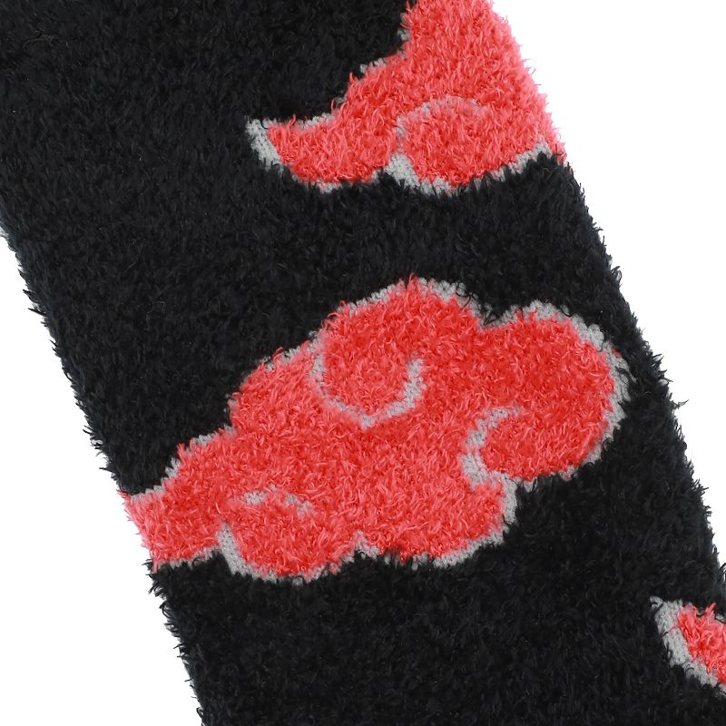 Naruto Akatsuki Symbol Adult Beanie and Knee High Socks Set, 5 of 6