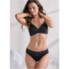 VENUS Womens Pearl By Venus® Wireless Lace Trim Bra - 2 of 4