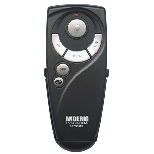 Anderic RR7083TR Replacement Ceiling Fan Remote Control for Hampton Bay and Others - UC7083TR CHQ7083T with Reverse - 1 of 2