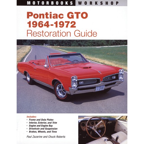 Pontiac GTO Restoration Guide, 1964-1972 (Revised) - (Motorbooks Workshop) 2nd Edition by  Paul Zazarine (Paperback) - image 1 of 1