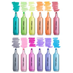 KINGART Highlighters 12 Metallic Colors - 1 of 4