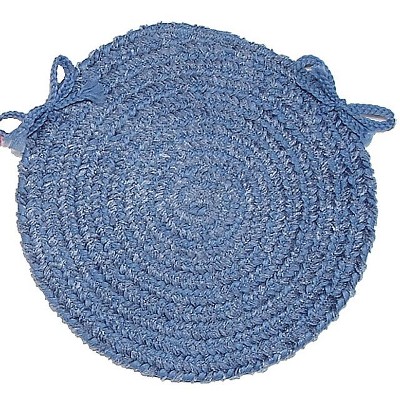 Colonial Mills Spring Meadow - Petal Blue Chair Pad, 1 Pc