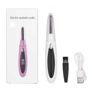 YEVYO Rechargeable Electric Heated Eyelash Curler for Women for All Lash Types - White - 1 of 4