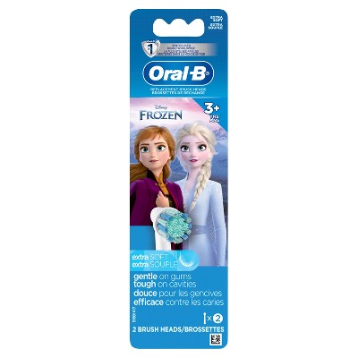 Oral-b Kids Extra Soft Replacement Brush Heads Featuring Disney's ...