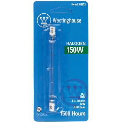 Westinghouse 150 W T3 Utility Halogen Bulb 2,600 Lm White 1 Pk : Target