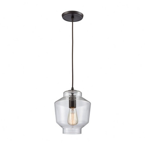 Elk Home Barrel 1 - Light Pendant In Oil Rubbed Bronze : Target