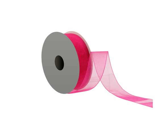 Pink Sheer Fabric Ribbon - Spritz&#153;