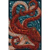 Trends International Lantern Press - Yachats, Oregon, Octopus Mosaic Unframed Wall Poster Prints - 4 of 4