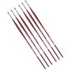 da Vinci COLLEGE Student Brush, Synthetic, Acrylic & Oil, Flat, Series 8740, Size 2, Pack of 6 - 3 of 3