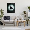 Stupell Industries Happy Hauntings Phrase Black Crow Perched Festive Halloween Canvas Art - 3 of 4