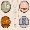 GILDED 1/10 ct. T.W. Lab Grown Diamond (SI1-SI2 Clarity, F-G Color) and Sterling Silver Cross Pendant with an 18 Inch Spring Ring Clasp Cable Chain - 4 of 4