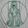 Mens Funny T Shirts Virtruvian T Rex Sarcastic Dinosaur Graphic Novelty Tee for Men - Crazy Dog Men's T Shirt With Dinosaur Sayings - 2 of 4