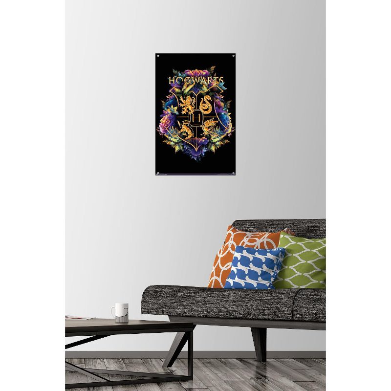 Trends International The Wizarding World: Harry Potter - Floral House Crests Unframed Wall Poster Prints, 2 of 7